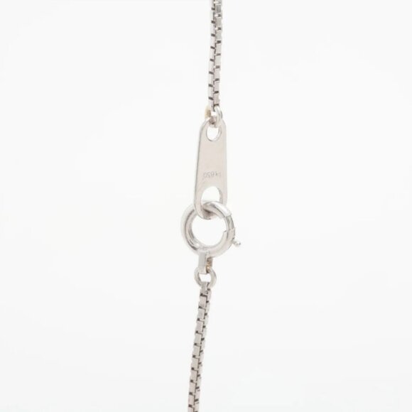 Diamond Three Round-cut Necklace Platinum - Picture 3 of 4